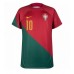 Camiseta Portugal Bernardo Silva #10 Primera Equipación Replica Mundial 2022 mangas cortas